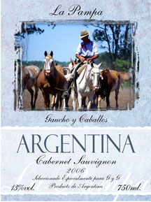 Gaucho y Caballos - La Pampa - Argentina