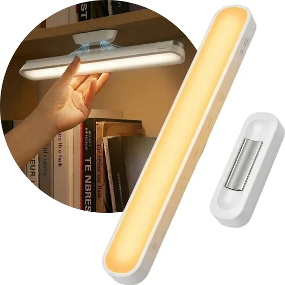 Abarra Tira Luz Led Magnética Inalámbrica Adhesivo 3tonos Us