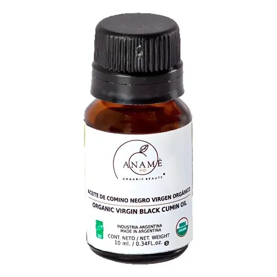 Aceite De Comino Negro Org. 10 Ml.- Certificado Aname Vio