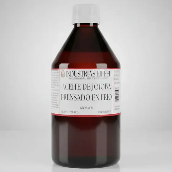 Aceite De Jojoba Prensado en Frio Materia Prima Cosmetica 500ml