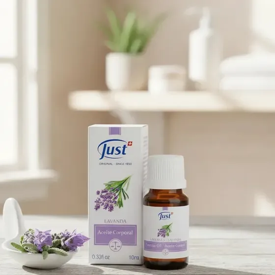 Aceite Esencial de Lavanda 10ml Relajación Quemaduras | Just