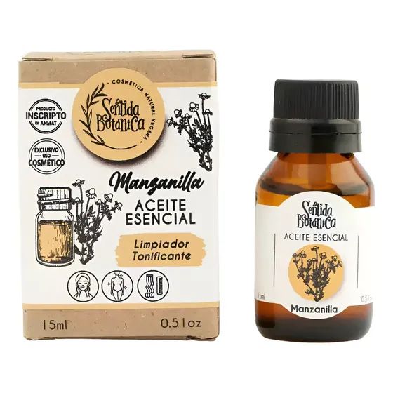 Aceite Esencial Manzanilla 15 Ml - Sentida Botánica