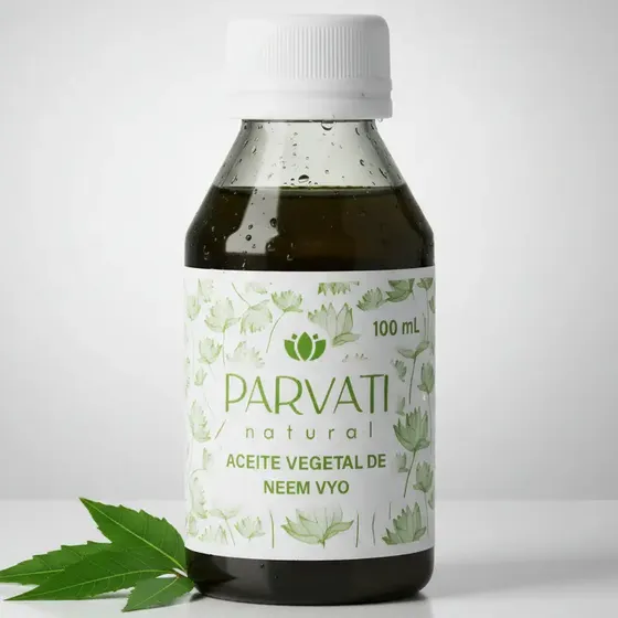 Aceite Neem Virgen Y Organico 100ml
