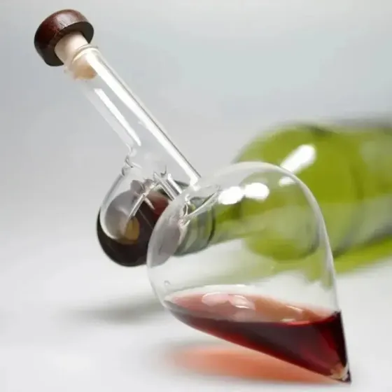 Aireador De Vino Proveta Decantador Oxigenador Deconamor