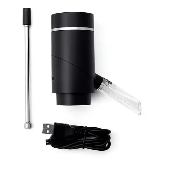 Aireador Oxigenador De Vino Gadnic Descanter Electrico Batería Recargable