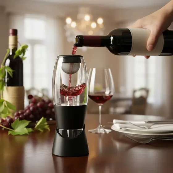 Aireador Oxigenador Decantador Vino Decanter Con Base