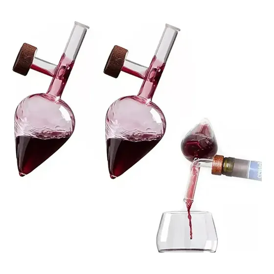 Aireador Y Decantador De Vino, Diseño Moderno Y Práctico
