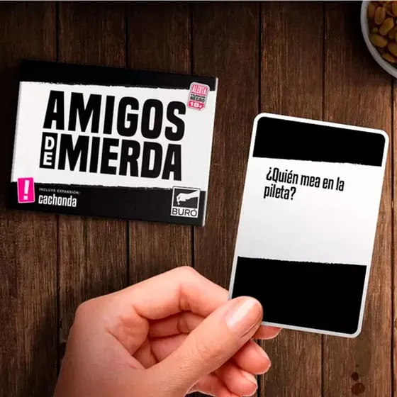 Amigos de Mierda Buró Juego para Previas Español