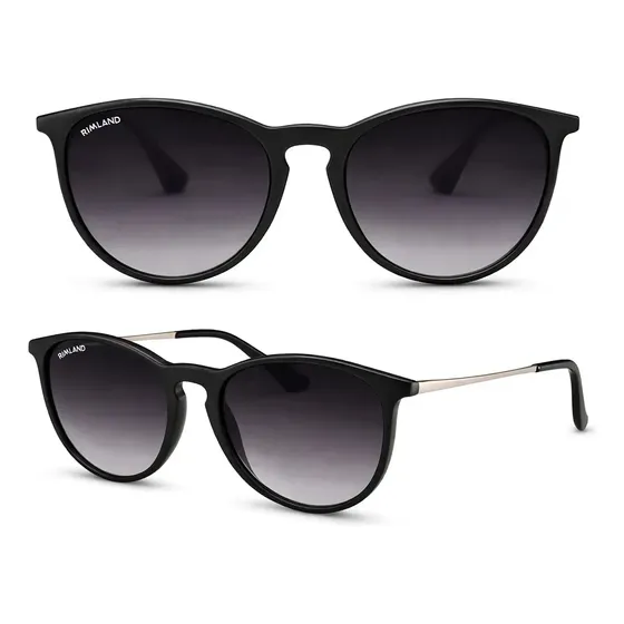 Anteojos de Sol Rimland Mon Cherí Lente Negro UV400 Unisex