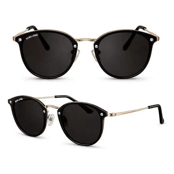 Anteojos De Sol UV400 Clásicos Mujer Hombre Rimland Moonshine