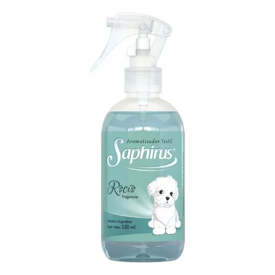 Aromatizador Textil Saphirus Fragancia Rocio x 250ml