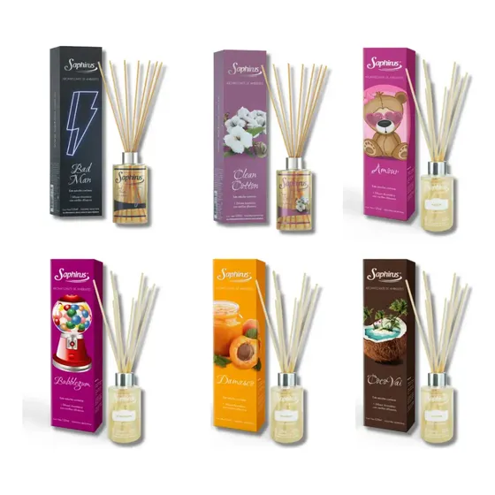Aromatizante Saphirus Difusor Aromatico Varillas Pack X 3