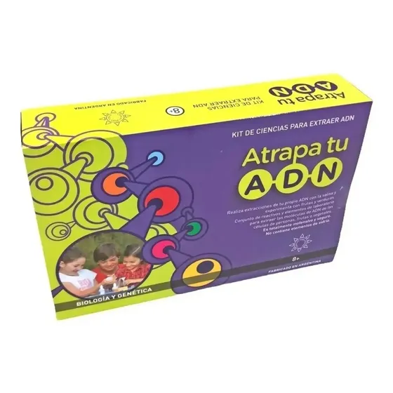 Atrapa Tu Adn Juego Kit De Ciencias Niños Para Extraer Adn