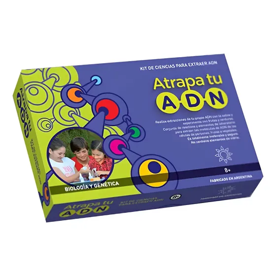 Atrapa Tu Adn Juego Kit De Ciencias Niños Para Extraer Adn