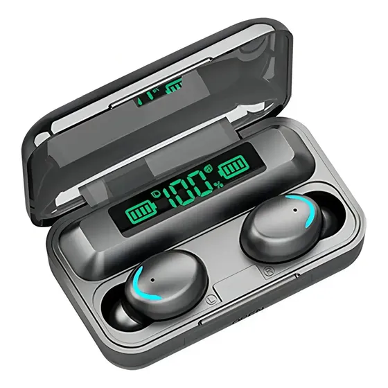 Auriculares F9-5 5.0 Inalámbrico Bluetooth Touch Digital F9 Negro