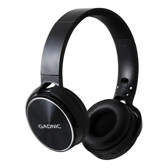 Auriculares Gadnic A122 Over-Ear Bth Inalámbricos 10m Alcance Sonido Estéreo Batería Recargable