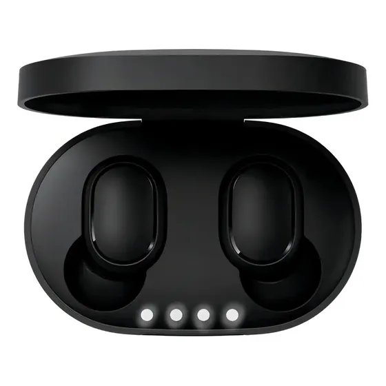 Auriculares Inalámbricos A6S Bluetooth Negro