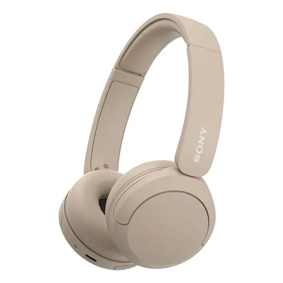 Auriculares Inalámbricos Bluetooth Sony WH-CH520 Crema