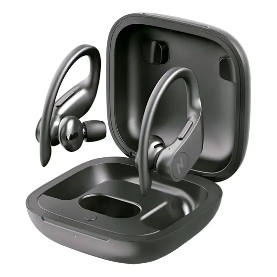 Auriculares Inalambricos Celular Bluetooth Noga Twins 12 Tws Color Negro