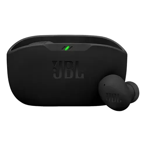Auriculares Inalámbricos Jbl TWS Wave Buds 2 Bluetooth Color Negro