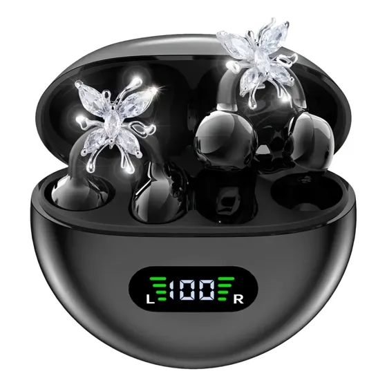 Auriculares Tws Bluetooth Con Estuche Mariposa