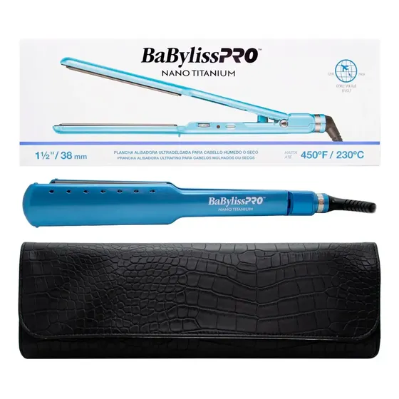 Babyliss Planchita De Pelo 4083 Humedo Seco Doble Voltaje