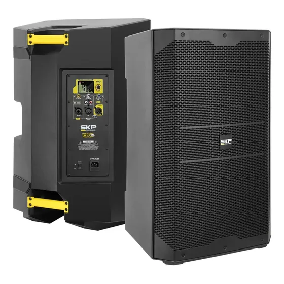 Bafle Activo Skp Dx15 Potencia 1400w 15 Pulgada Bt Dsp Negro