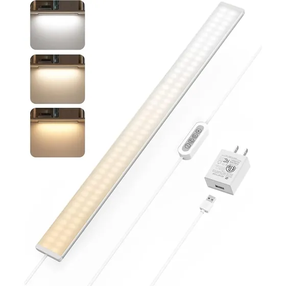 Barra De Luces Led Para Escritorio Asoko, Regulable, 60 Cm,