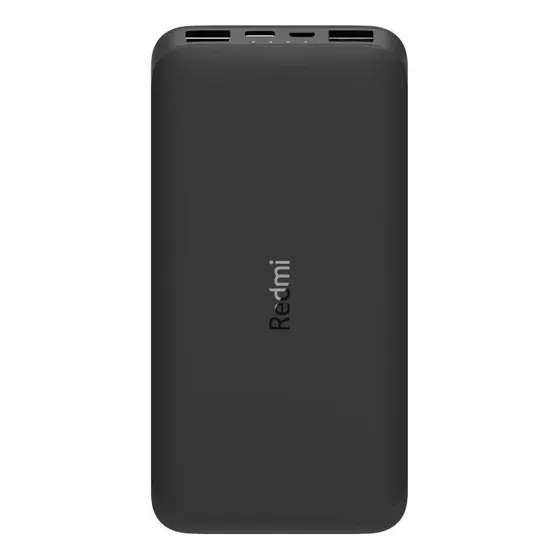 Batería portátil Power Bank Fast Charge 20000mah 18W Xiaomi, color negro