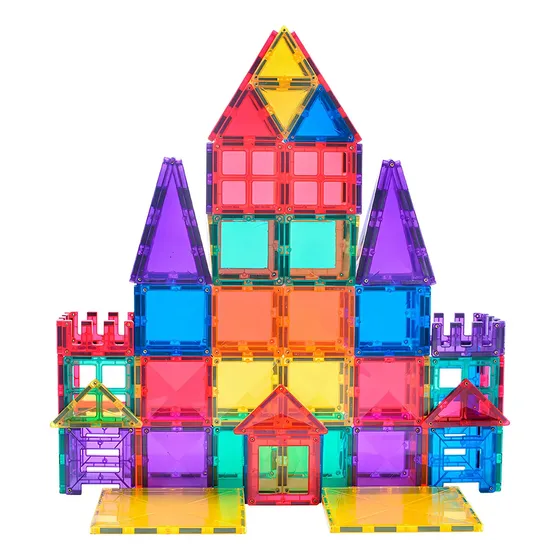 Bloques De Construccion Gadnic 128 Piezas Multicolor Plastico ABS Juego Creativo Con Caja Organizadora