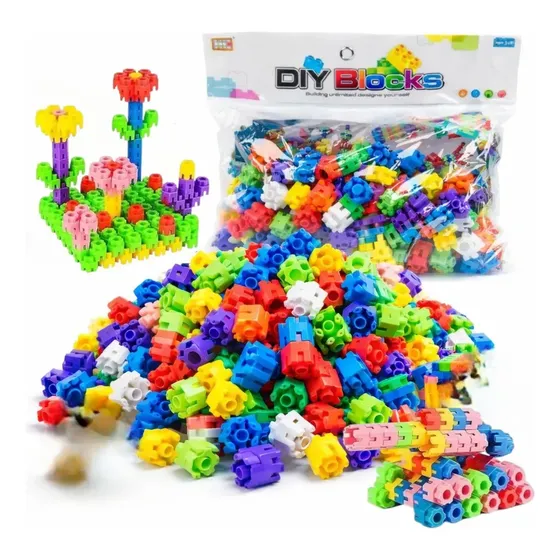 Bloques Encastrables 175 Piezas Juego Construcción Didáctico 175 Hexagono