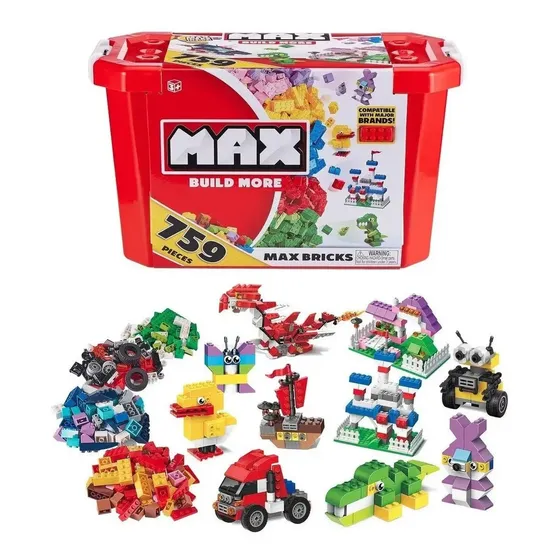 Bloques para armar Zuru Max Build More 759 piezas en caja