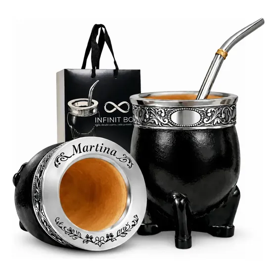 Box Mate Calabaza Imperial Personalizado Grabado + Bombilla