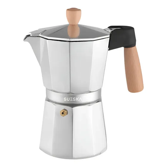 Cafetera Moka Italiana Sueska Su-ka01 6 Pocillos Aluminio