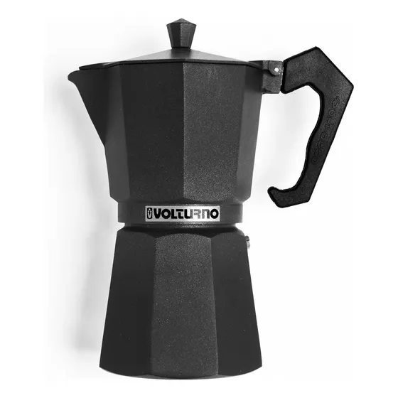 Cafetera Volturno Ebano 9 Pocillos Color Negro