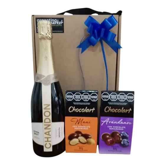 Caja Gourmet Chandon Chocolates Regalos