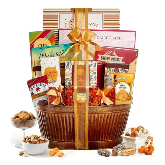 Canasta De Regalo Gourmet Broadway Basketeers (4 Lb)
