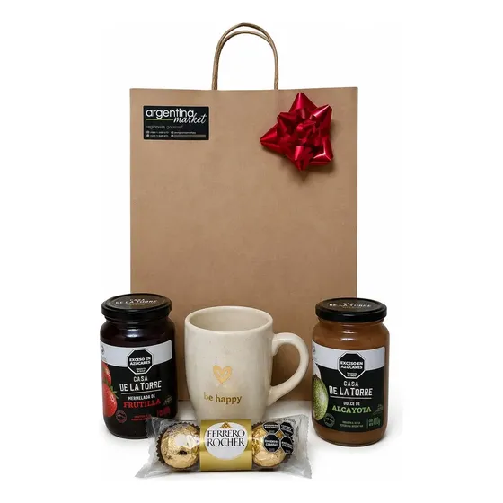 Canasta Gourmet Desayuno Dulces Y Taza