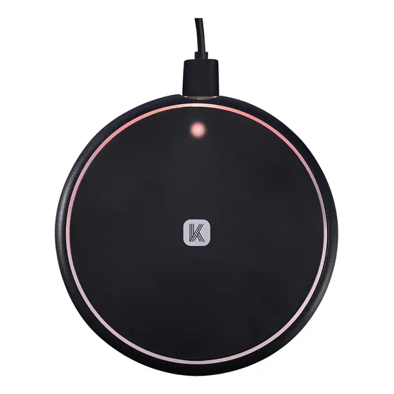 Cargador Inalámbrico Karsen CI-2001 10W Negro Compatible Qi