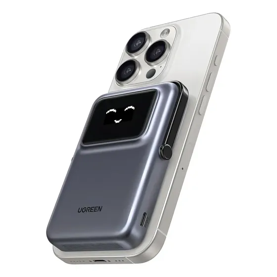 Cargador Portatil 20W Ugreen - Power Bank Magnetico Magsafe Carga Rapida 10000mah - Conector USB Tipo C - Para Celulares / auriculares / Sma