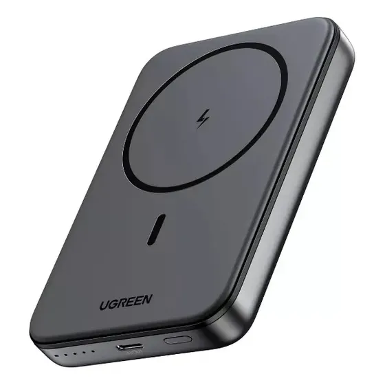 Cargador Portatil 22W Ugreen - Power Bank Magnetico Magsafe Carga Rapida 10000mAh - Conector USB C - Para Celular Iphone / Samsung / Auricul
