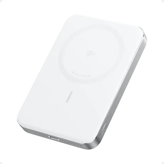 Cargador Portátil Magnética Power Bank Anker MagGo, 10000mAh 15W, cargador portátil MagSafe con Qi2 Batería Externa Inalámbrica, Compatible 