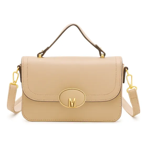 Cartera De Mano Con Correa Regulable Mujer Luvina Eco Cuero