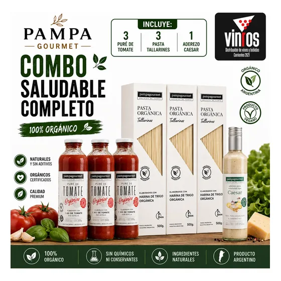 Combo Saludable Completo Pampa Gourmet X7