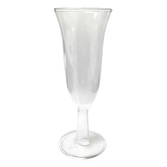 Copa Champagne Descartable Poliestireno Nancy Pack X100 Boyano Cristal