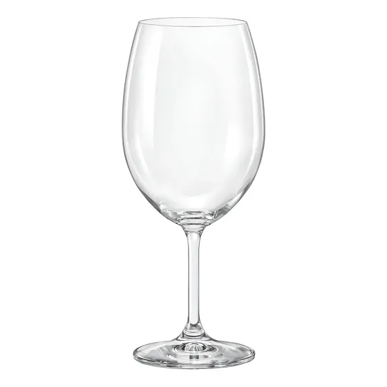 Copa Copón Vino Cristal Bohemia 540 Ml Lara set x 6 Copas