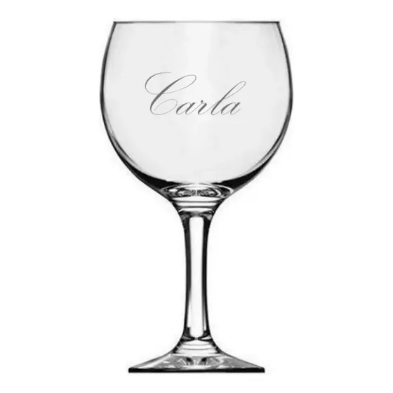 Copa Gin Grabado Personalizado Vidrio Nadir 600ml Regalo