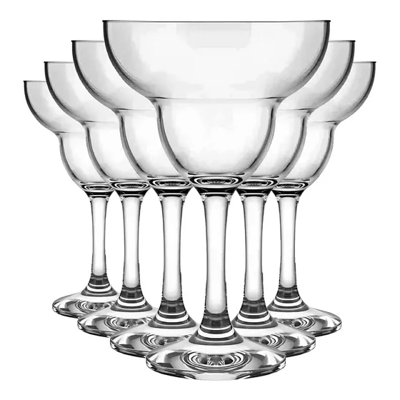 Copa Margarita Coctail 335 Ml Nadir Windsor X 6 Unidades Transparente