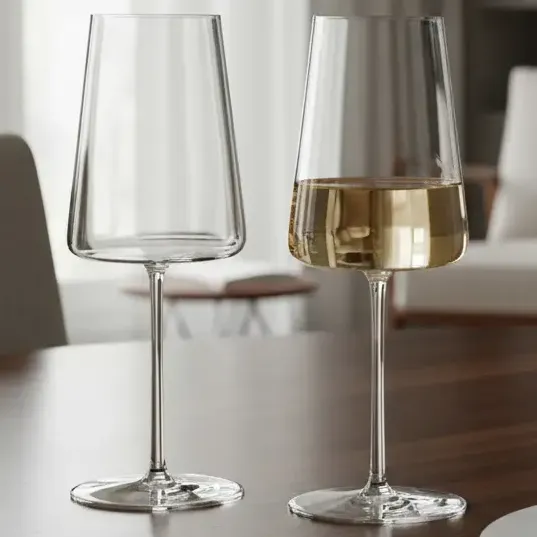 Copas Agua Vino Cristal Bohemia Ray 400ml Set X 6