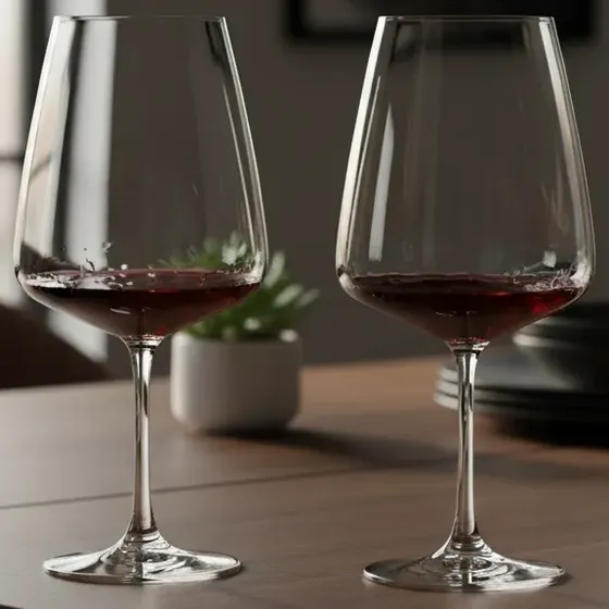Copas Cristal Vino Bohemia Corvus 750ml Set X 2